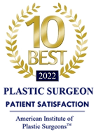 2022 Ten Best Plastic Surgeon – American Institute of Plastic Surgeons