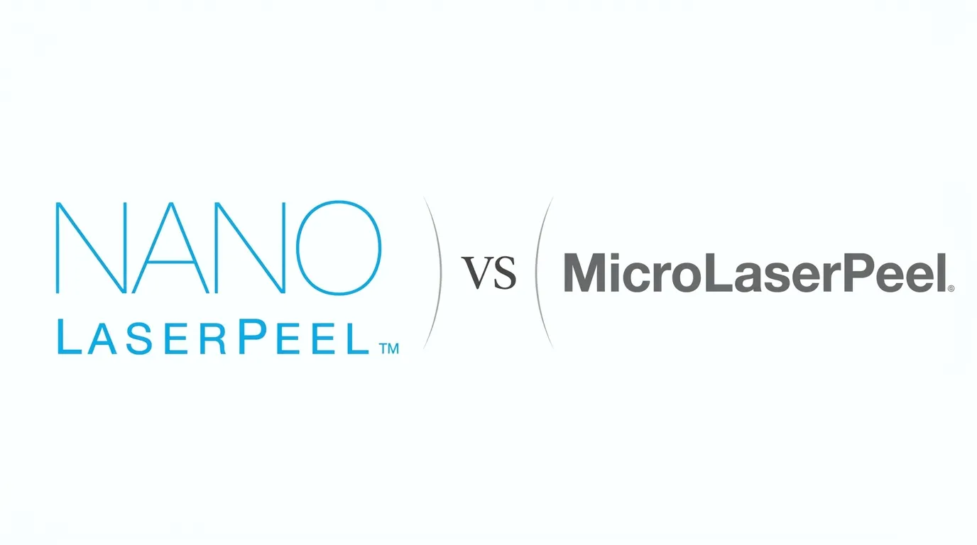 NanoLaserPeel and MicroLaserPeel logos